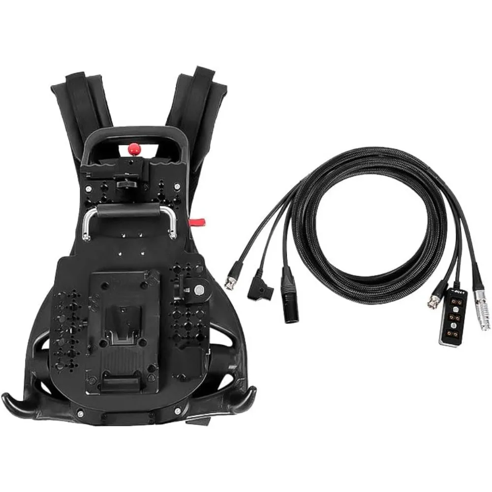 Alvins V-Mount Battery Backpack Plate for ARRI Alexa Mini S35, Sony with XLR Power Output Handle Fixing Plate