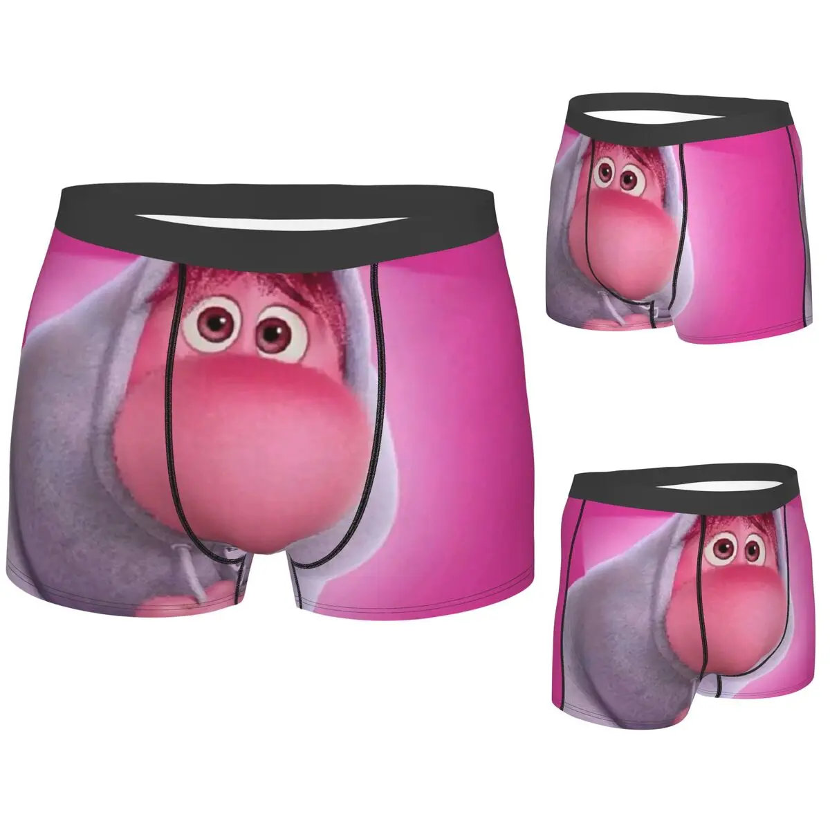 

Boxer Underpants Shorts Inside Out Character Cartoon Panties Male Soft Underwear for Homme Man Boyfriend Gift
