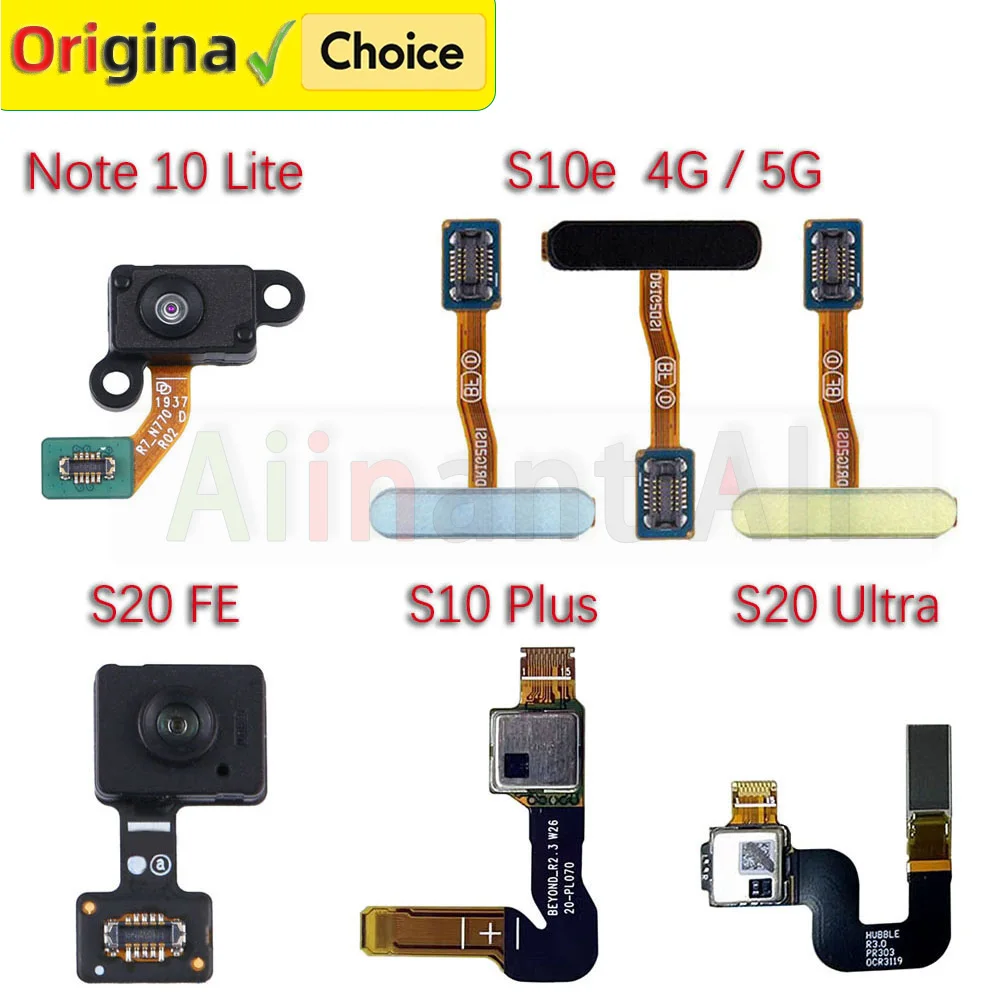 

Side / Back Power Button Finger Scanner Fingerprint Sensor Flex Cable For Samsung Galaxy S10E FE G970F G970U