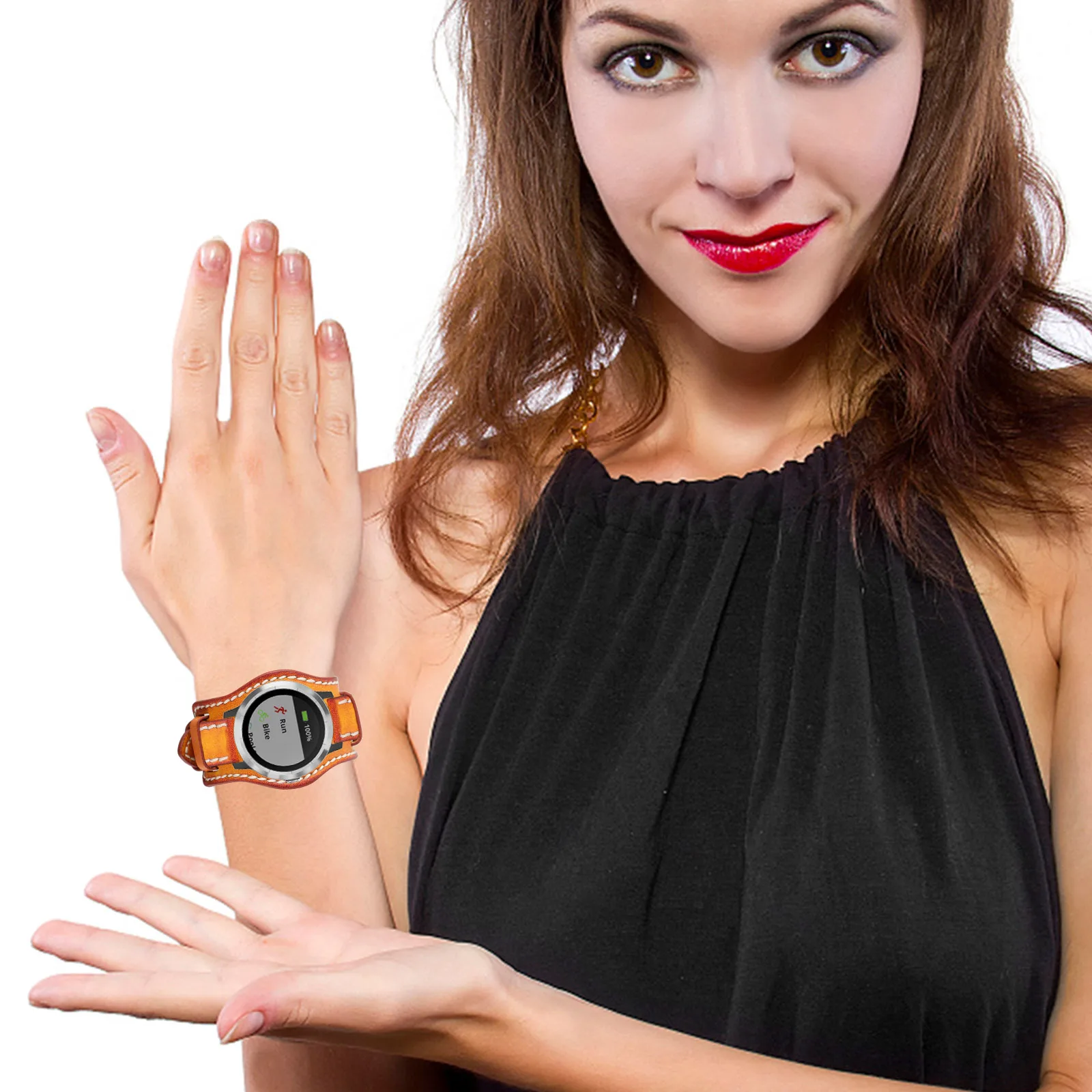 

Watch Strap Vintage Replacement for Watches Anti Metal Allergy Comfortable Wrist Bracelet Lightweight Durable