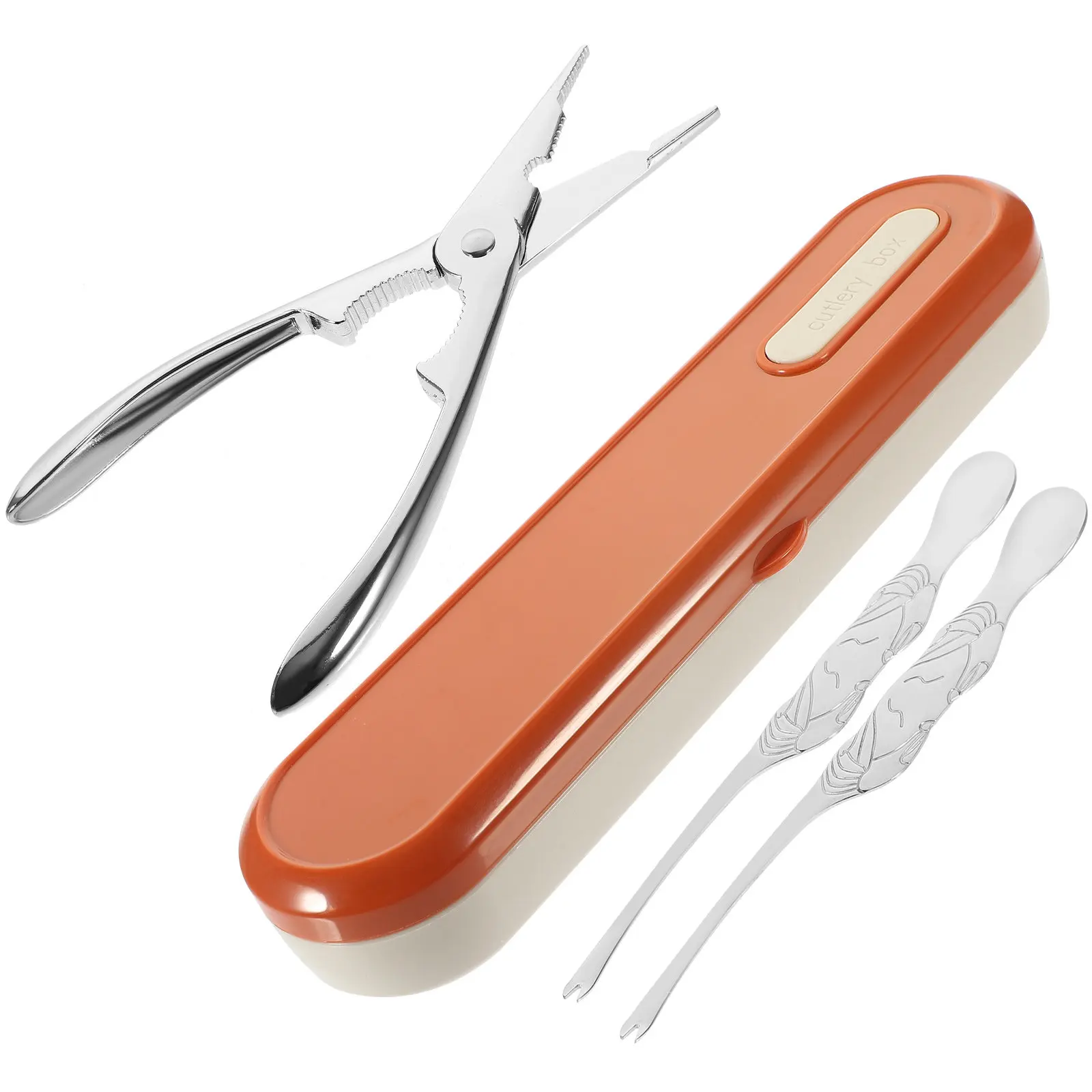 Stainless Steel Crab Eating Tools Set Seafood Cracker Forks and Picks for Lobster Crab Legs Oyster Shells
