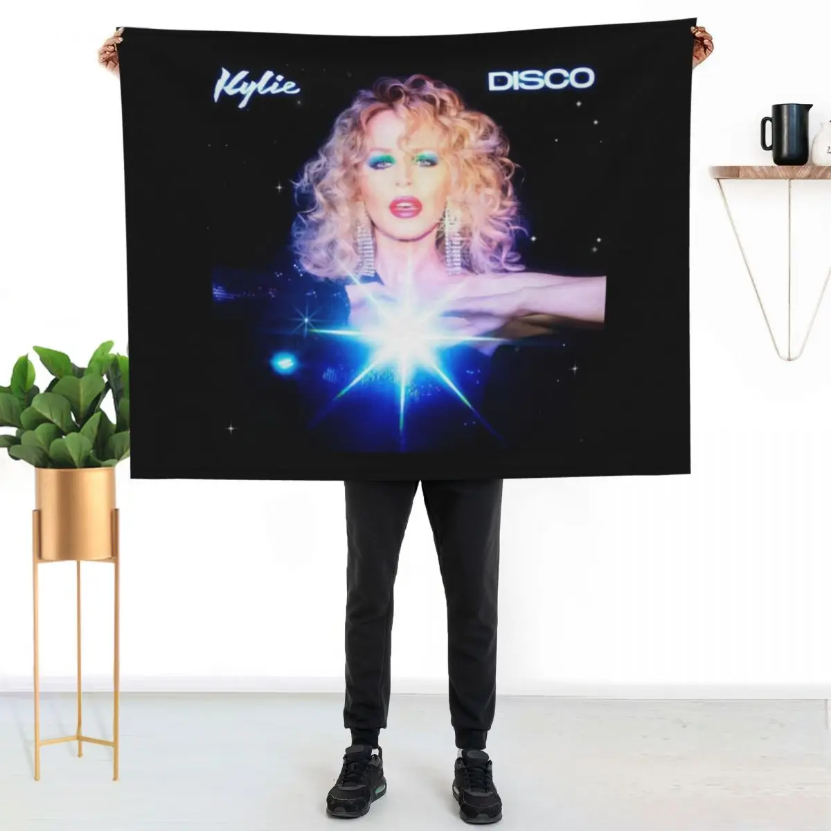 disco Throw Blanket Weighted Moving Cute Plaid on the sofa Thermals For Travel Retros Blankets