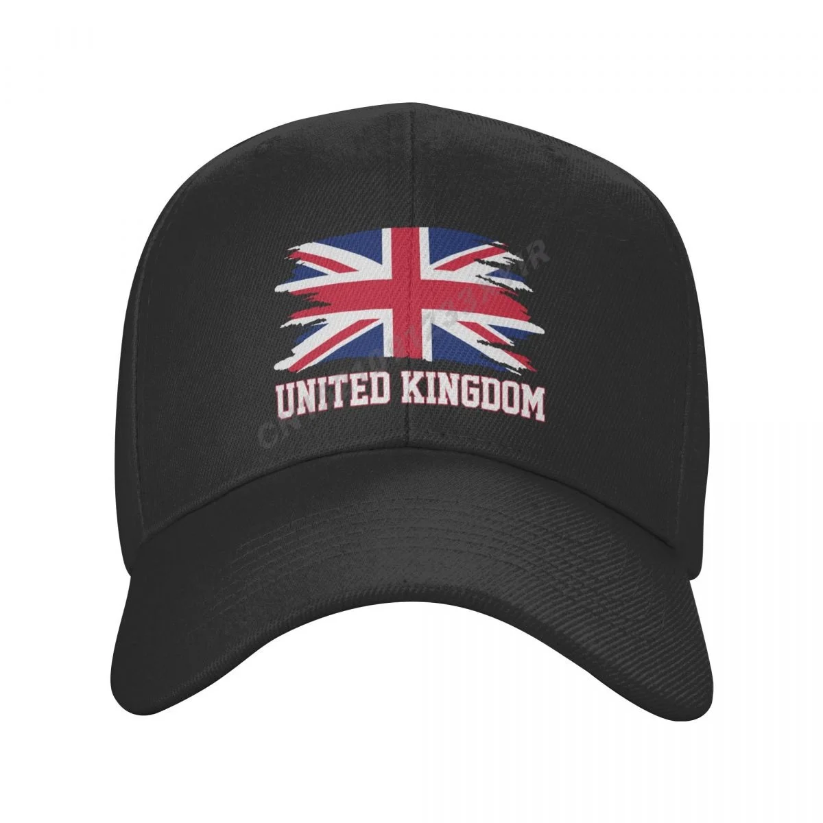 Baseball Cap United Kingdom Flag Cool Great Britain UK Fans Wild Sun Shade Peaked Adjustable Outdoor Caps for Men Women