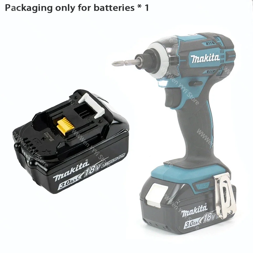 18V 6.0Ah Makita Original With LED lithium ion replacement LXT BL1860B BL1860 BL1850 Makita rechargeable power tool battery 6000