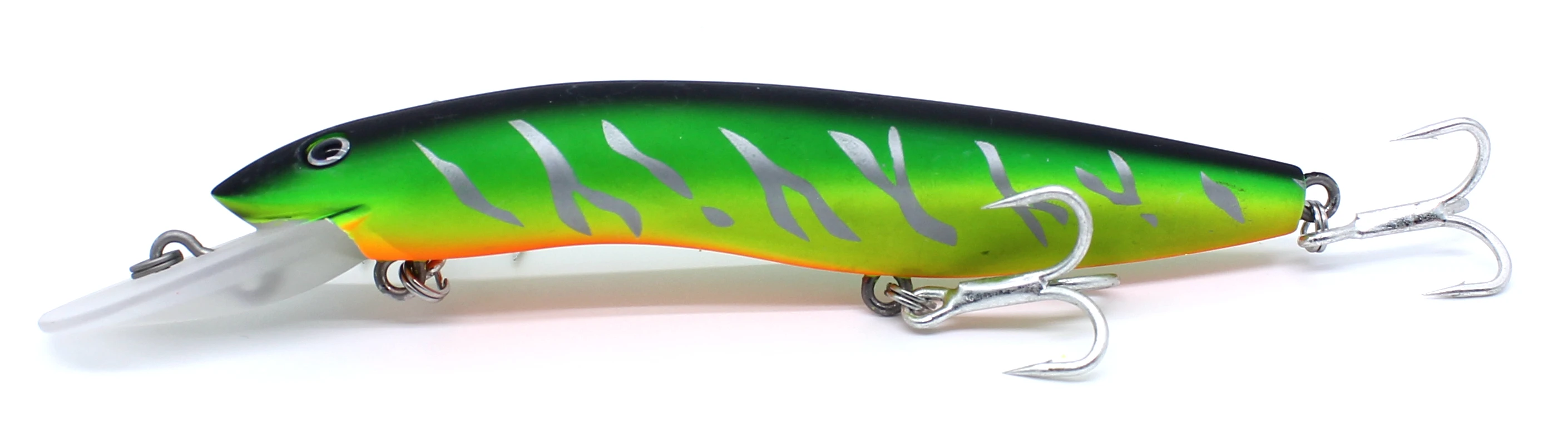 AOCLU Schwimm Minnow 125mm 26g Harten Köder Jerkbait Rassel 1PC Draht Für Tiefe Meer Boot Felsen Locken 4X Höhen Haken Japan Qualität – Detail 15