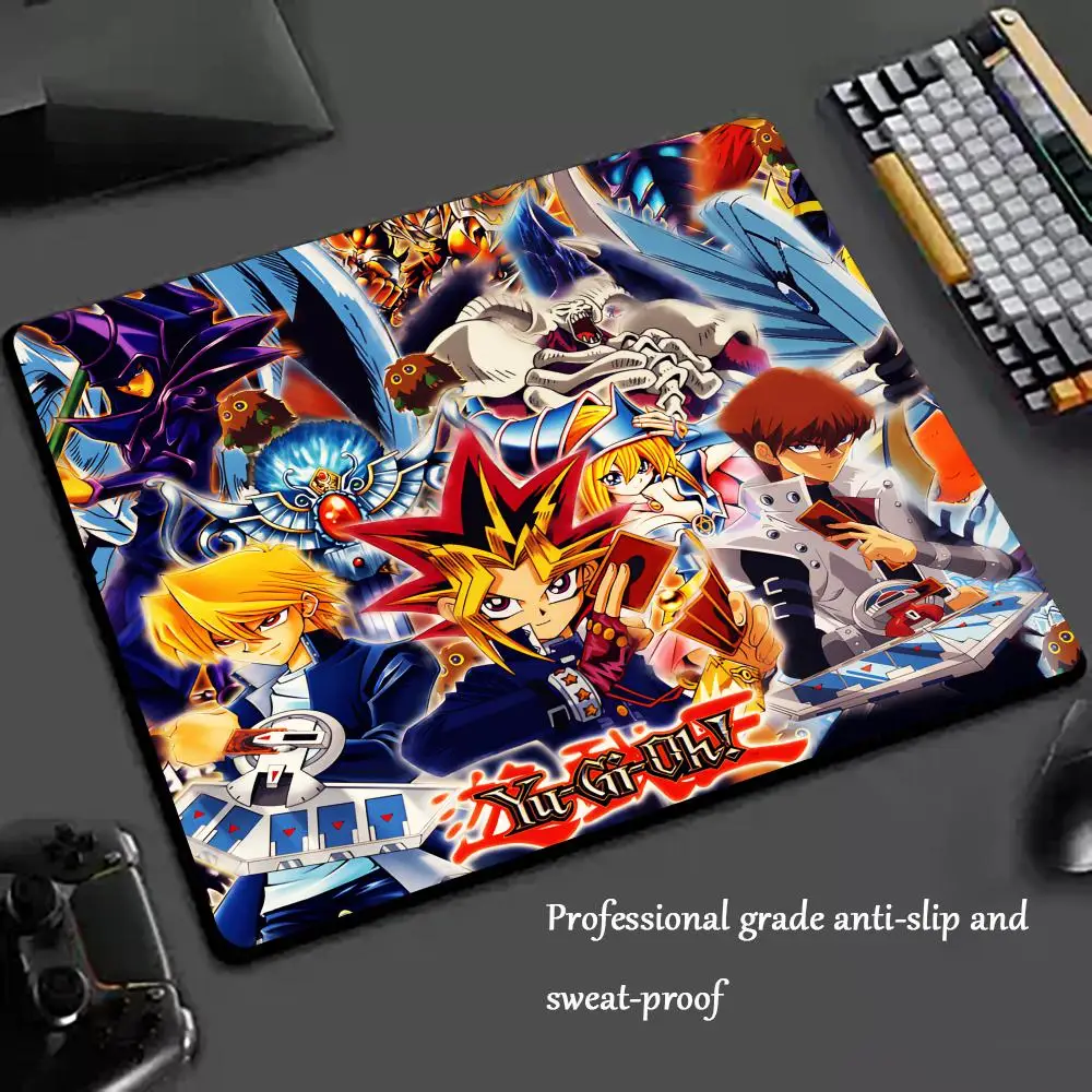 Cool Y-Yu-Gi-Ohs Animation Mouse Pad Cartoon rubber Small mouse pad desktop computer office keyboard e-sports ROGs game