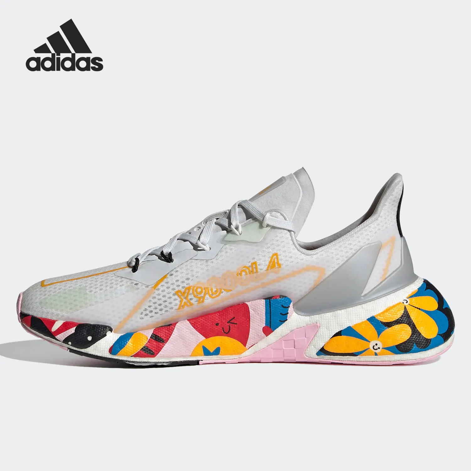 حذاء الجري Adidas Authentic للسيدات ذو الرقبة المنخفضة والمتينة المضادة للانزلاق FX8463