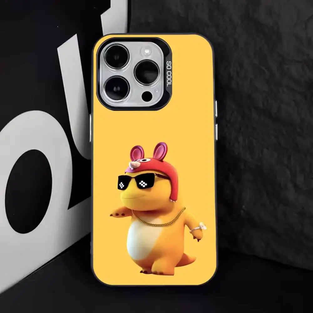 Cute N-Nailong Phone Case For iPhone 16,15,14,13,12,11,8,7,Pro,Max,Plus,Mini,XS,SE Anti Fall Black Matte Hard