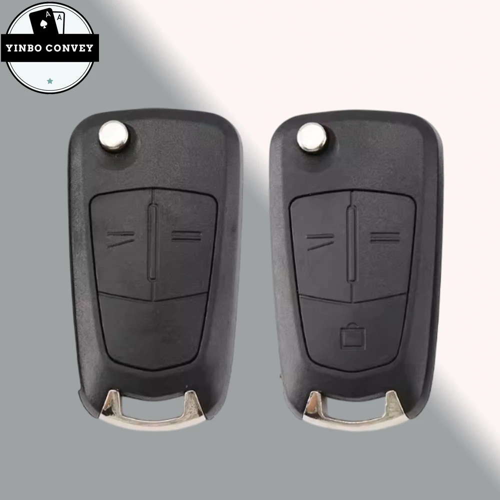 

YINBO- чехол для дистанционного ключа для Vauxhall Opel Corsa Astra Vectra Signum H Vectra, чехол для автомобильного брелока, корпус HU100 Blade