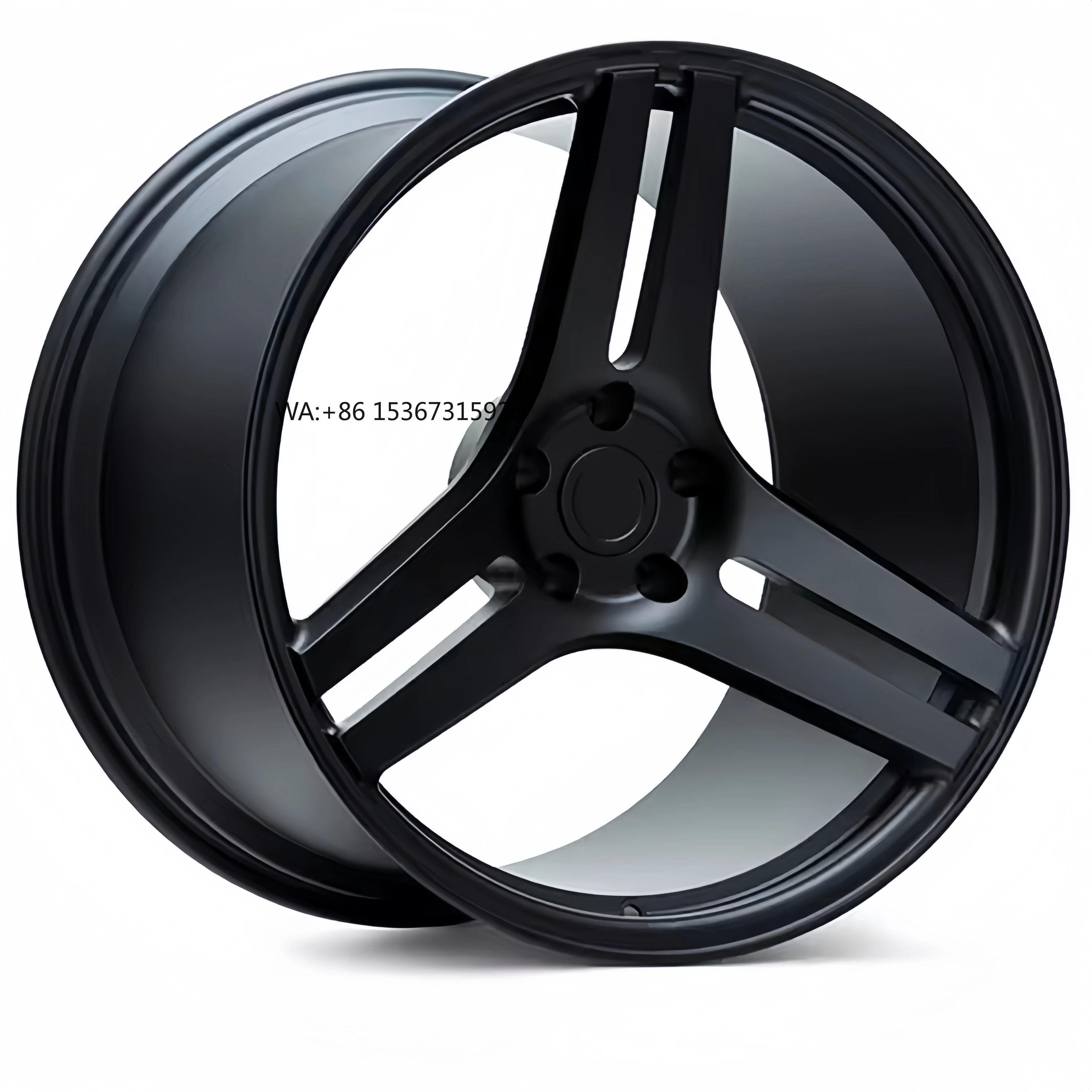 

Customize New Design 3 Spoke Concave Precision Gloss Black Gunmetal Matte Black Rims 17 18 19 20 Forged Aluminum Alloy Wheels