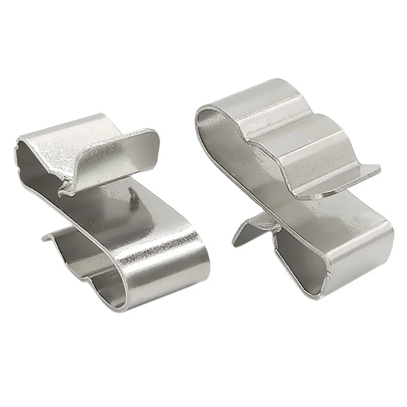 10-Pack 304 Stainless Steel PV Solar Cable Clamps for Wire Setup in Photovoltaic System