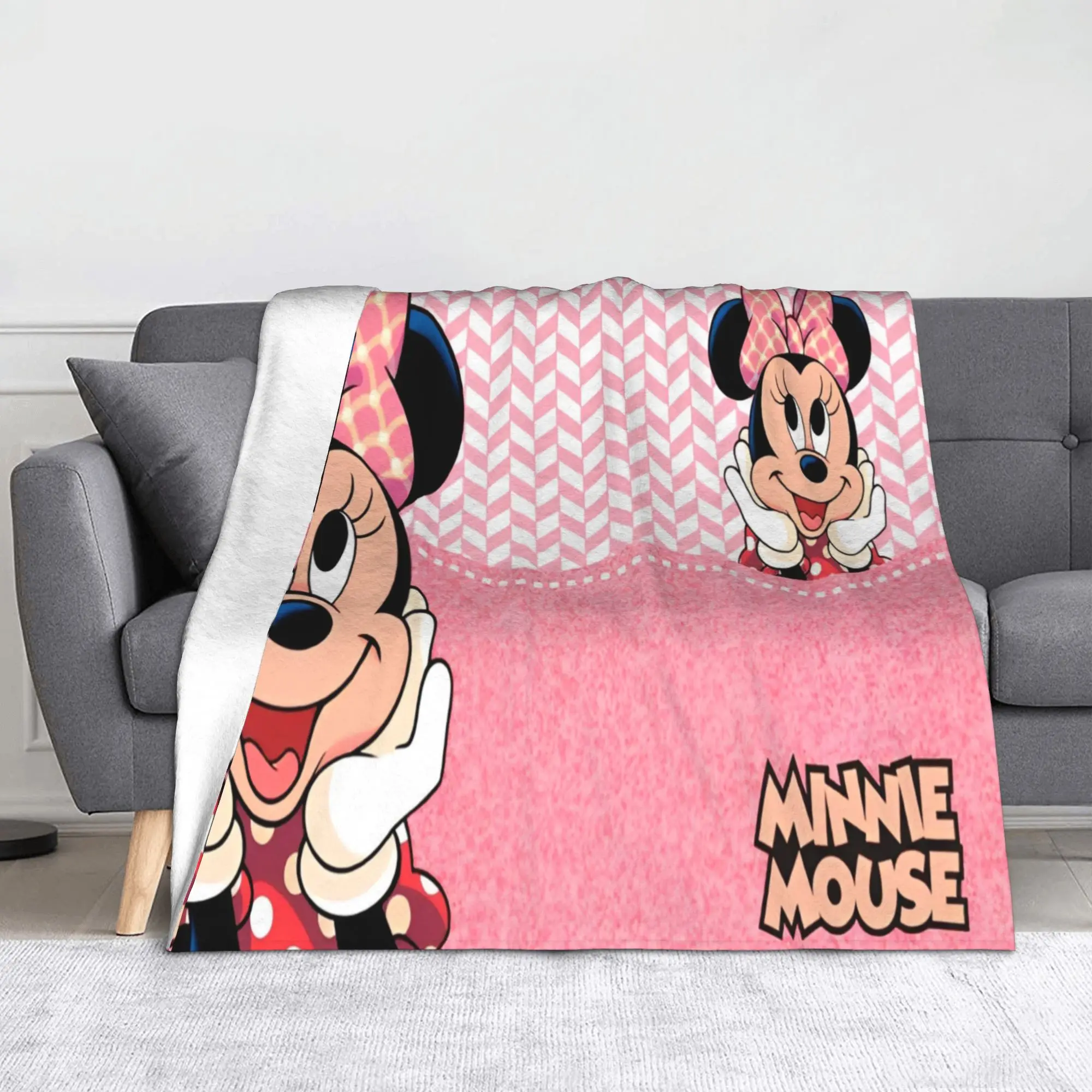 

mickey mouse minnie mouse Blanket Multiple Sizes Super Soft and Warm Throw Blankets for Couch Sofa and Bed