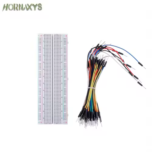 MB-102 Prototype Breadboard 400 830 Points Solderless PCB Bread Board Jumper Wires Cable Board DIY Dupont Wire for Arduino Kit - Image 13