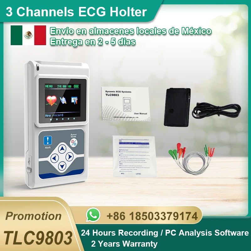 Comibri: La Soluzione Avanzata per il Monitoraggio ECG Dinamico a Casa con il Dispositivo CONTEC TLC9803