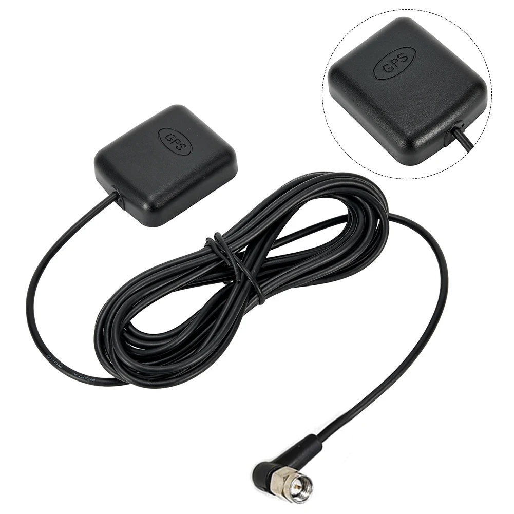 Universal GPS Antenna SMA Male Plug Active Aerial Extension Cable Mast For Navigation Head Unit Vehicle GPS Antenna