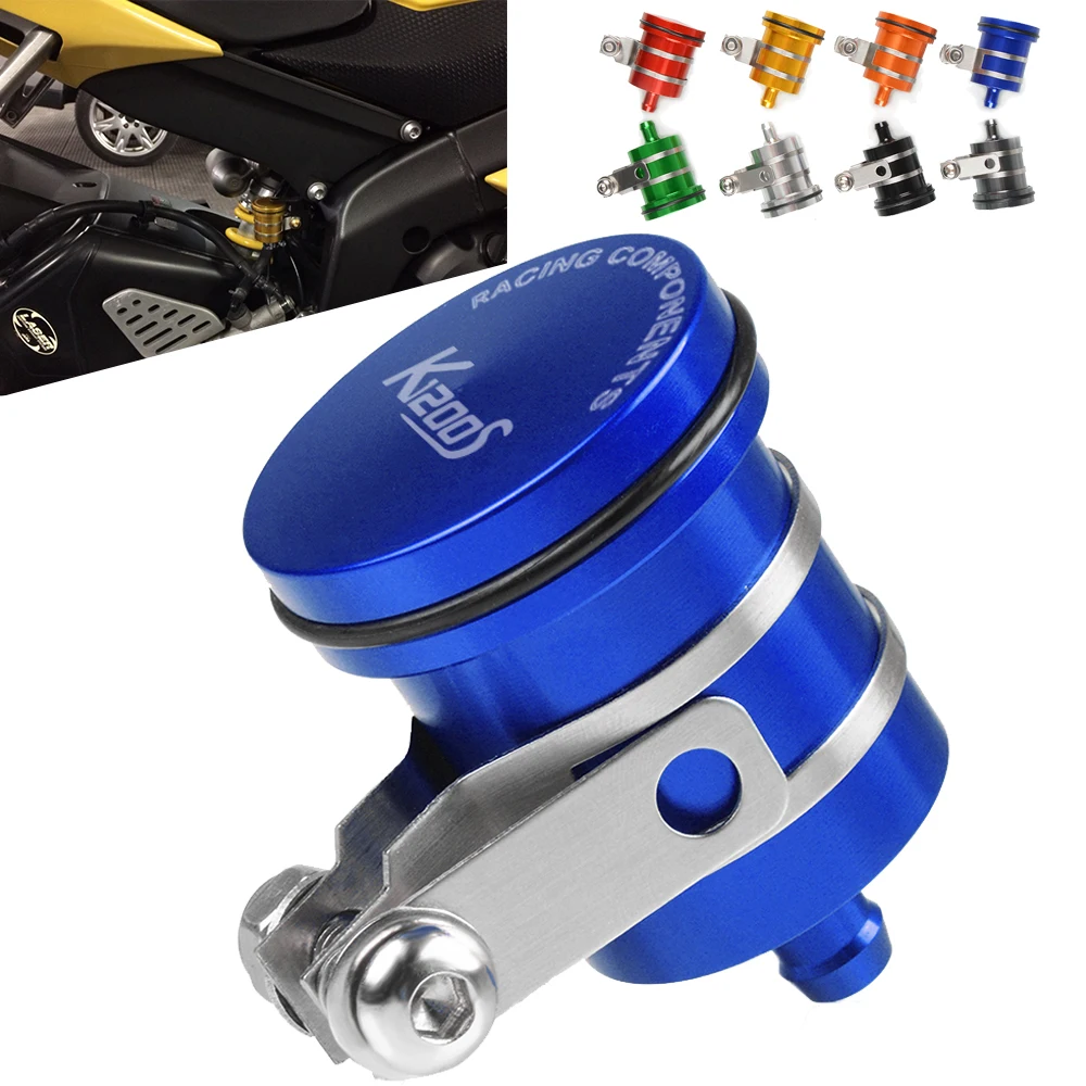

Motorcycle For BMW K1200S K1200 S K 1200S 2004-2008 Rear Brake Fluid Reservoir Clutch Tank Oil Fluid Cup Cover 2008 2007 2006