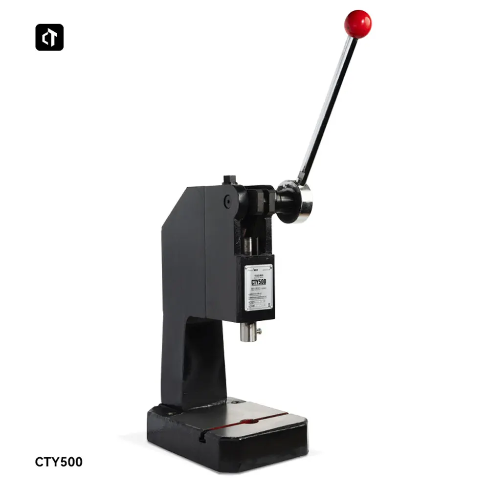 

CTY500 Manual Press Machine Press Hand Tools Bearing Zipper Clock Repair Installation Press Mini Punch