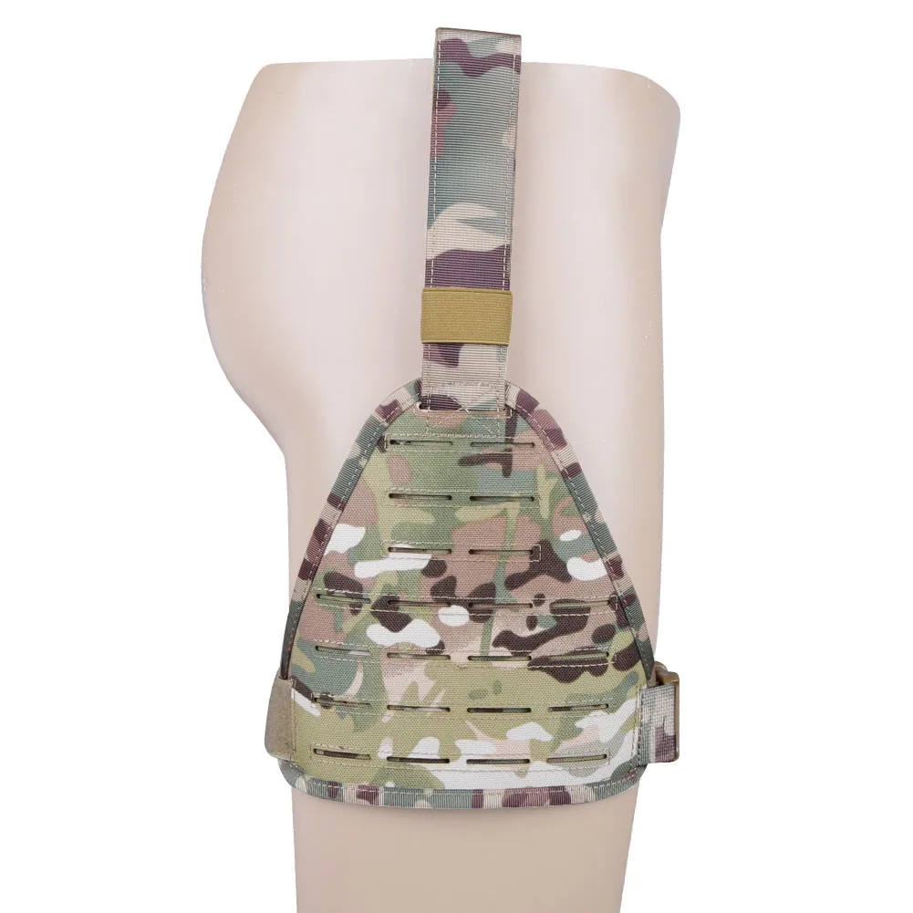 Kit MOLLE táctico de pierna: plataforma caída, funda de pistola láser - imagen 2