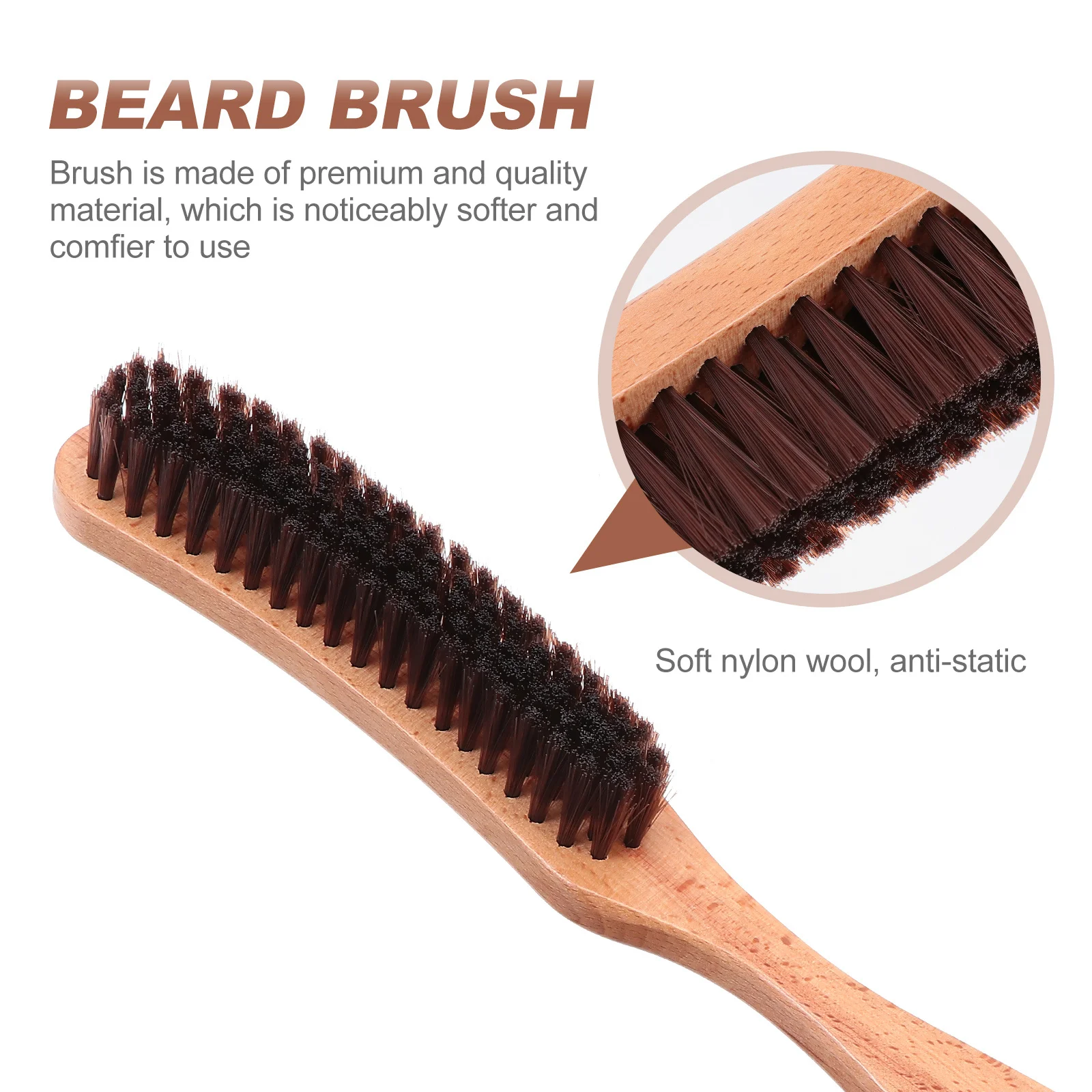 качественная щетка для бороды в салоне