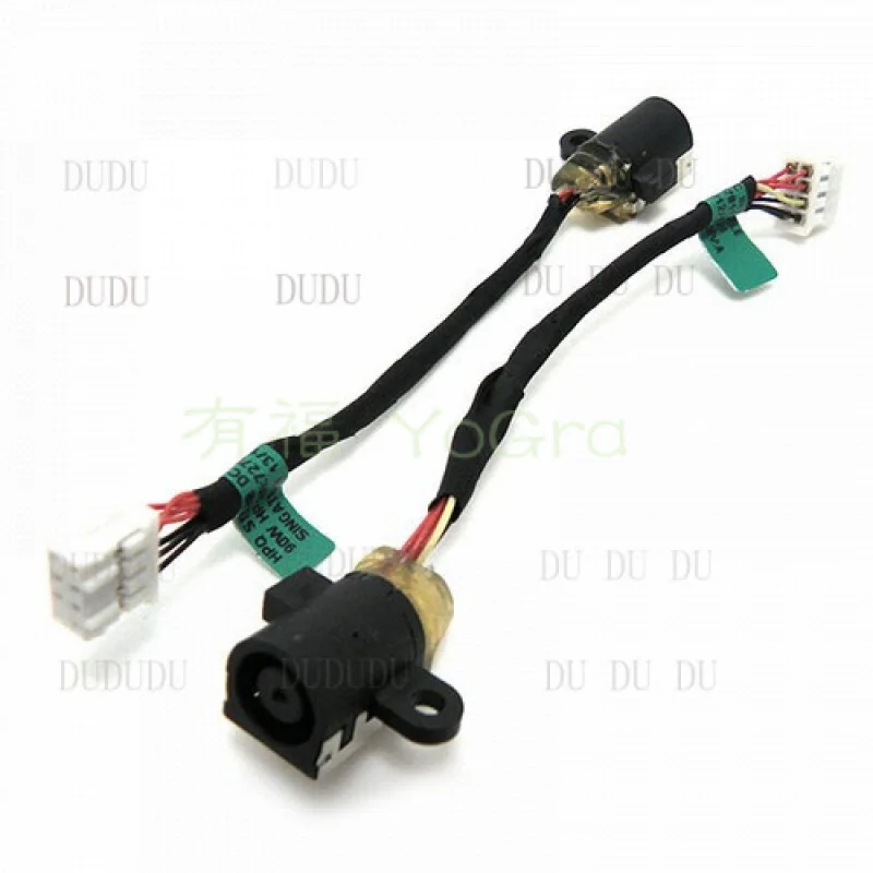 D  DC power charging jack in cable harness for HP Probook 650 G1 655 727811-SD1 90W