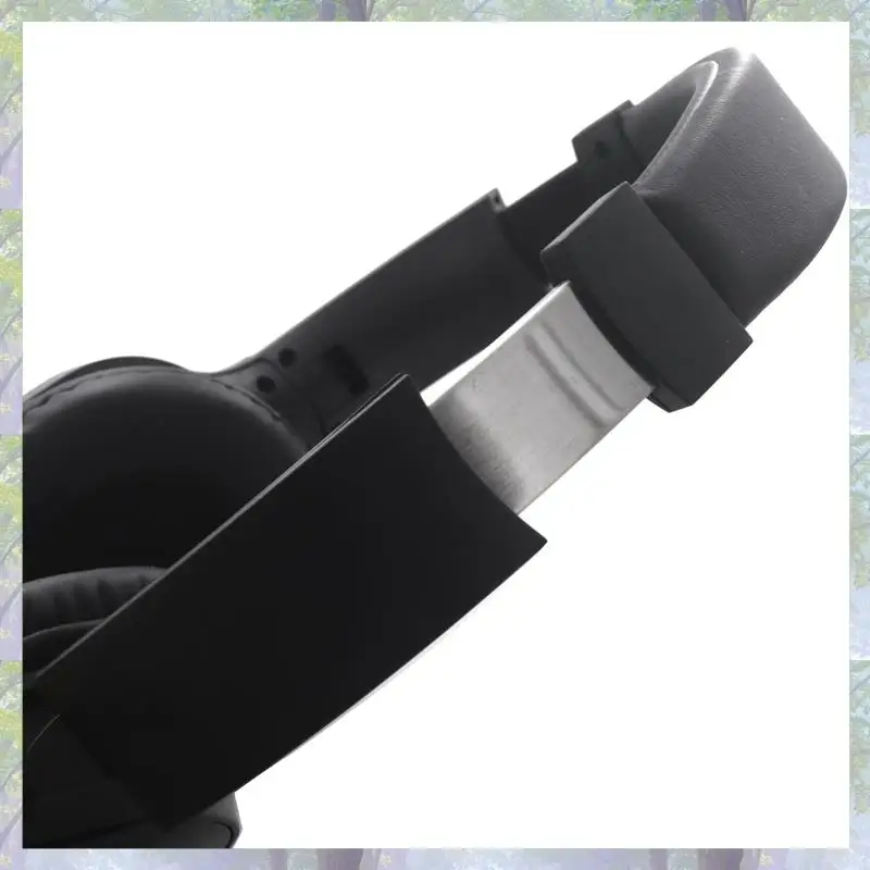 2X auriculares para guitarra amplificador de guitarra mezclador de Audio auriculares sobre la oreja auriculares estéreo con cable plegables retráctiles