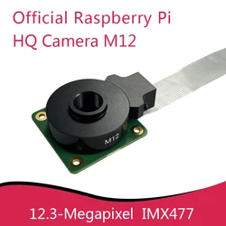 Nowy oryginalny moduł kamery 12,3 mp IMX477 z funkcją Raspberry Pi wysokiej jakości, obsługa obiektywu M12-Mount