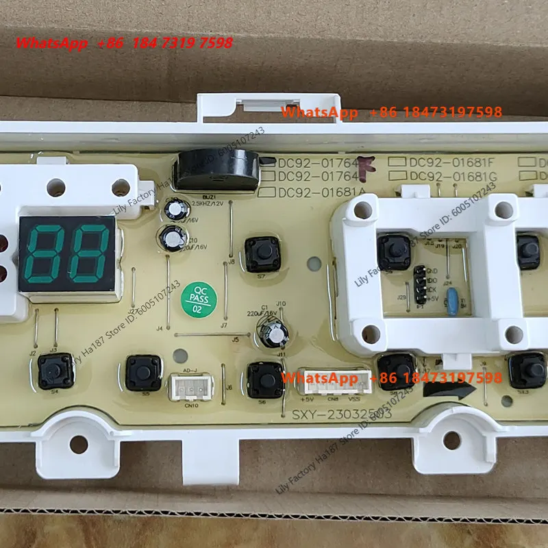 100% new for **washing machine Computer board DC92-01764F DC92-01764D DC92-01764E DC92-01764G part