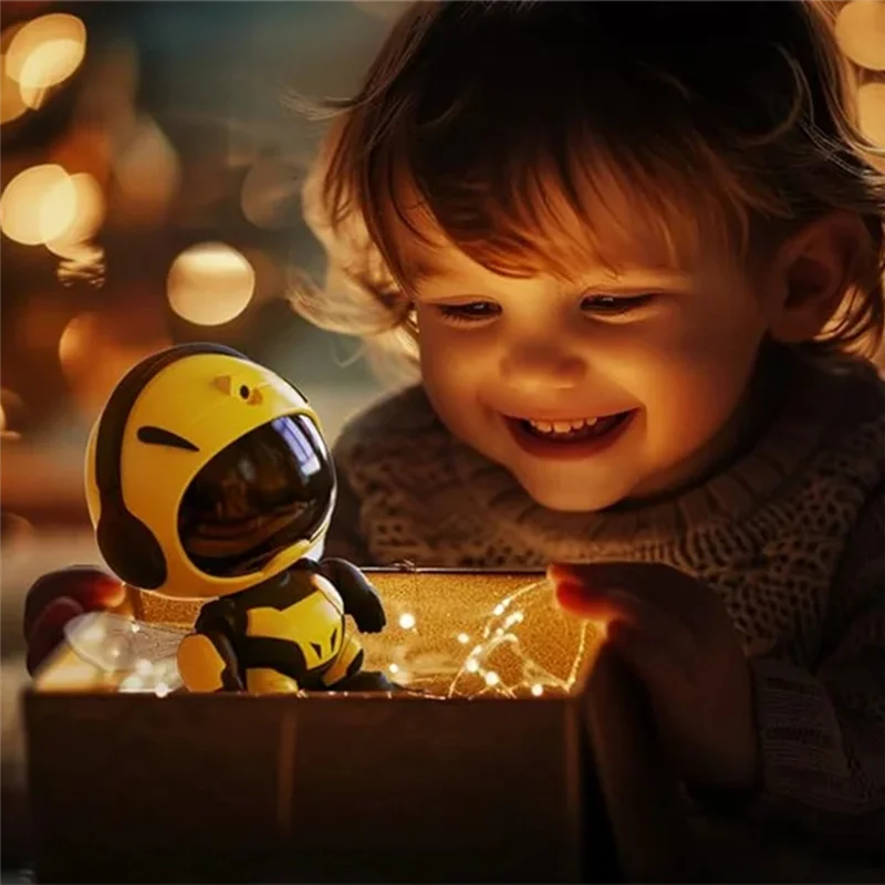 Gran oferta, proyector LED de galaxia, luz nocturna estrellada con temporizador remoto, lámpara de nebulosa de astronauta y abeja para decoración de habitación de niños