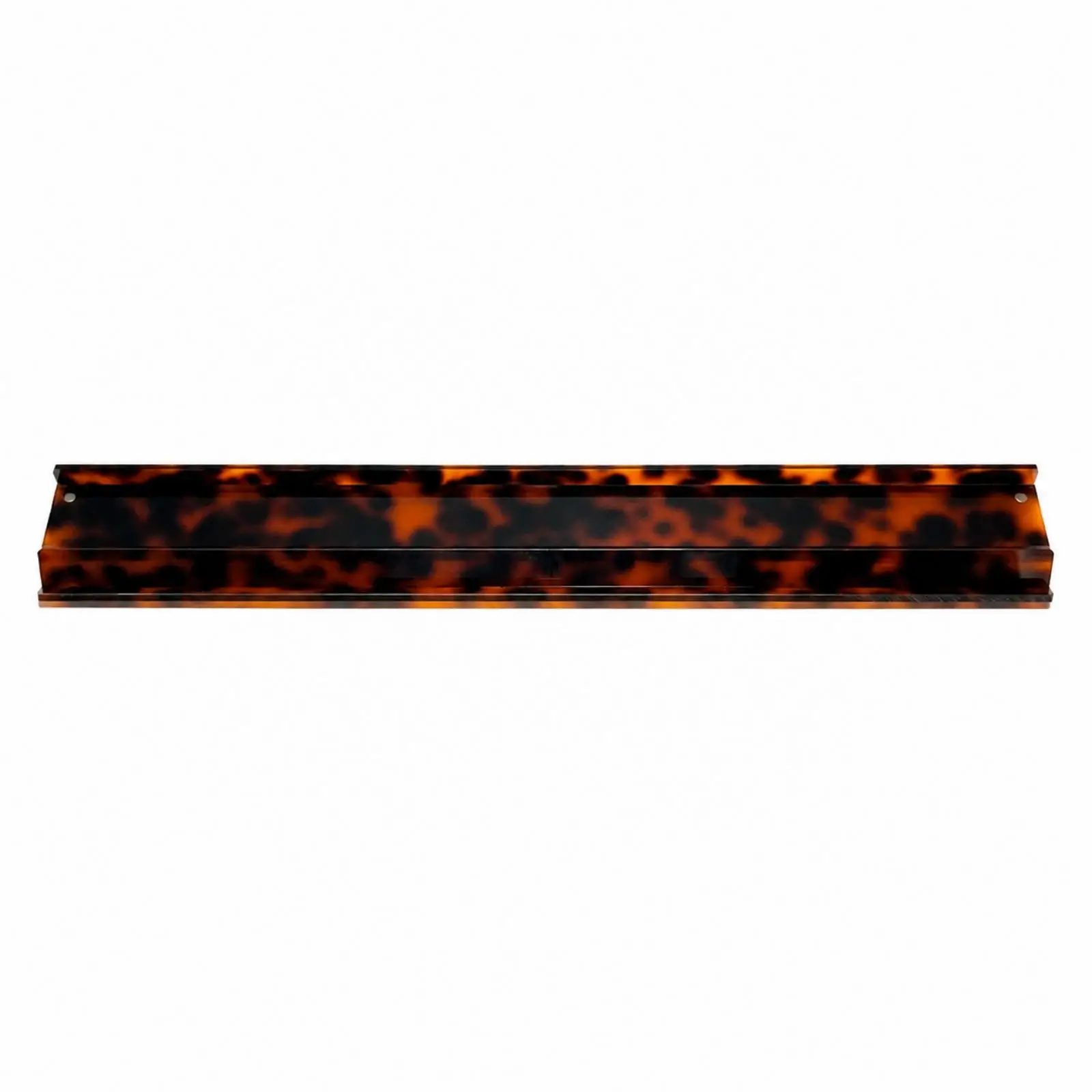 Mahjong Ruler Acrylic Tile Rack for Board Game Accessories Raised Edge Slot Holder Flat Channel Tray for Mahjong Game Table
