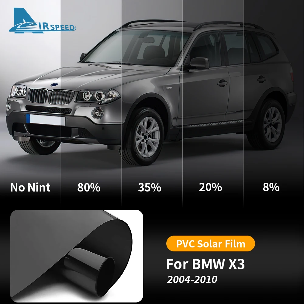 

For BMW X3 E83 2004-2010 Car Side Window Solar Foil Film Accessories Glass Tint Explosion Protection UV % Protector Sticker Film