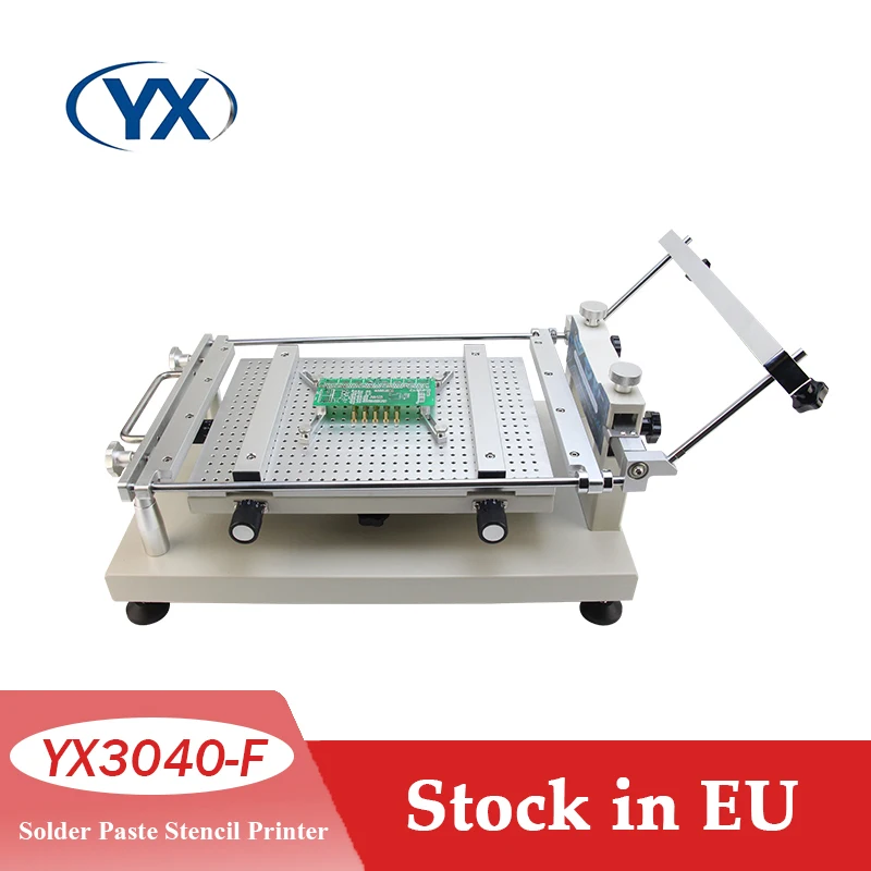 

Stock in EU Frameless Stencil Printer YX3040-F Solder Paste High Accuracy Smt Stencil Printer Manual For Led Smt Production Line