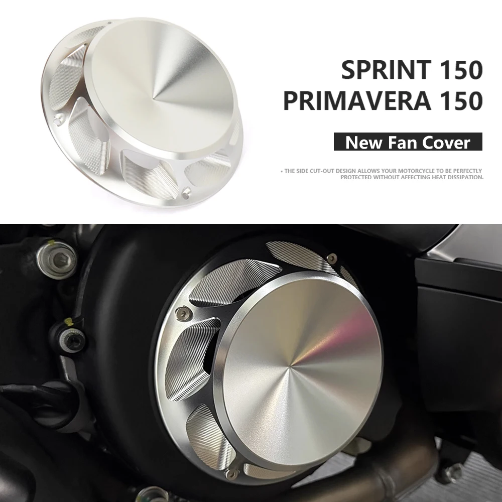 

For Vespa Primavera 150 Motorcycle Accessories Engine Cover Fan Cover Protector Radiator Guard For Vespa Sprint150 Sprint 150