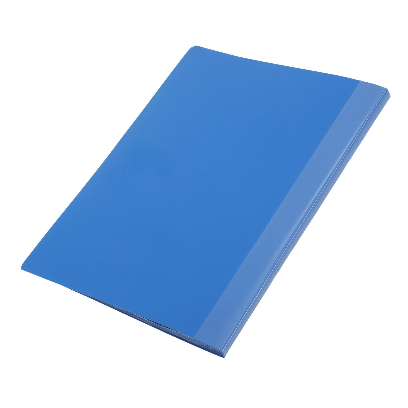 

A3 Transparent Document Display Folder 20 Page Pockets Blue Plastic File Organizer Storage Sleeves For Office School Use