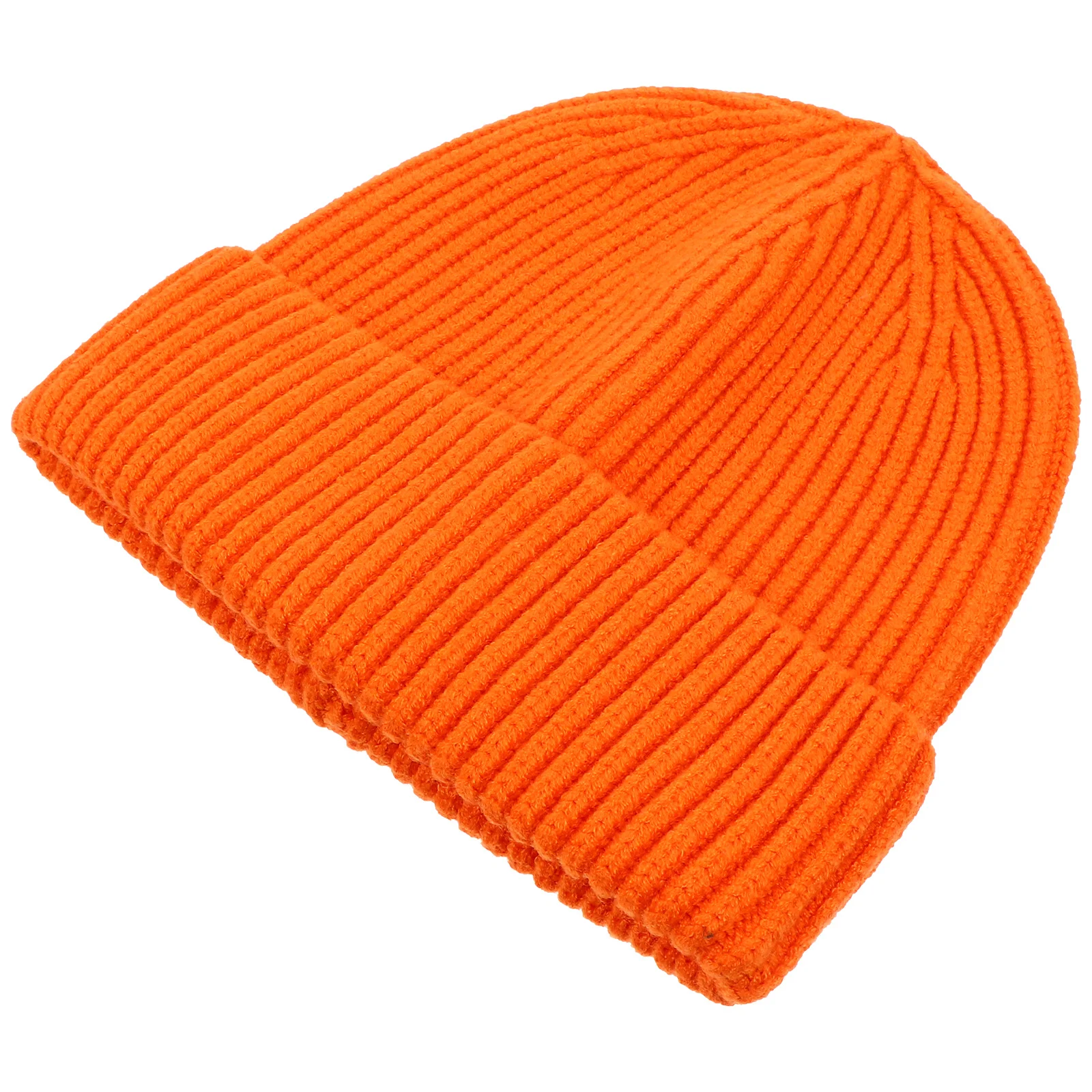 Bonnet tricoté pour l'hiver et l'automne, 1 pièce, couleur unie, casquette chaude pour l'extérieur, réunion de famille, vêtements de centre commercial, Durable, doux pour la peau