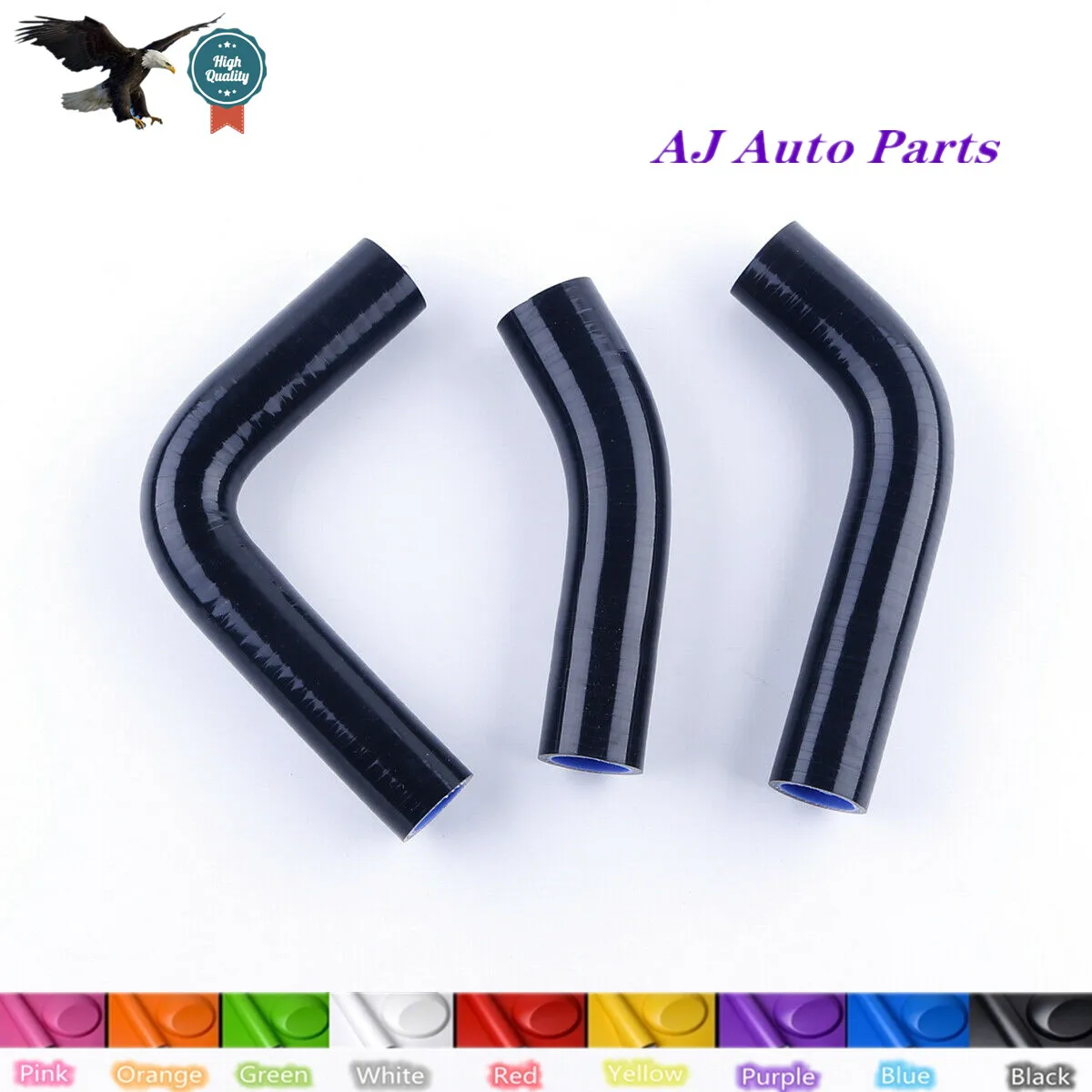 Silicone Radiator Hose Kit For Yamaha RD250 RD350 LC LMC LC4L0 4L1 RD 250LC 350L YPVS（3 -PLY Hose ）