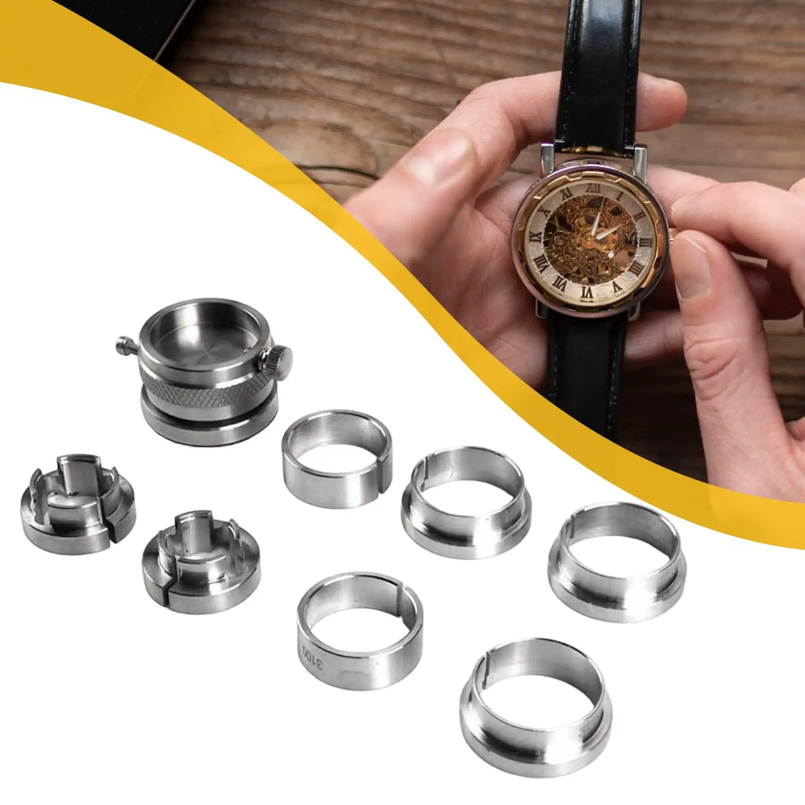 

Watch Movement Holder Watch Movement Base Sturdy Stable Lightweight Repairing Reliable Rotatable Base for 3135 2824 2000 7750