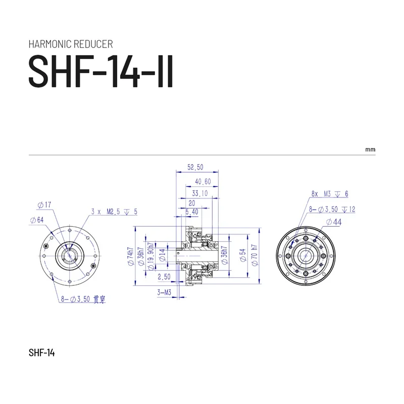 SHF-14/17/20/25/32-IIHollow ليوخ كاو تشيلده ٦٨ ٦٠ ٦٠ ٦٠ ٦٠ ٨٠ ٦٠ ٦٠ ٦٠ ٦٠ ٦٠ ٦٠ ٦٠ ٦٠-٥٠-٠١٠-١٢٠
