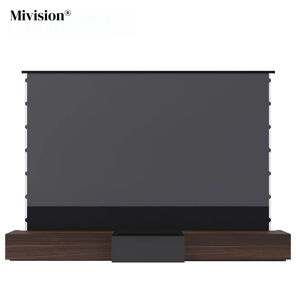 ALR Floor Rising Screen with Laser TV Cabinet for Ultra Short Throw Projector(UST ALR Screen+ Smart Cabinet)