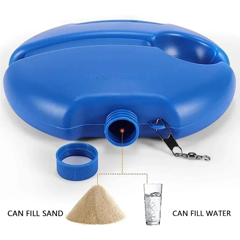 

С веревкой и противоскользящим плинтусом для тренировок по теннису, тренировочным оборудованием для теннисного тренера, мячи для отскока, тренировочное оборудование для тенниса