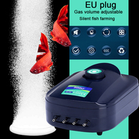 SOBO High Power 3.5w 8w Fish Tank Oxygen Air Pump Fish Aquarium Air Compressor Adjustable Air Flow Oxygen Pump for Fish
