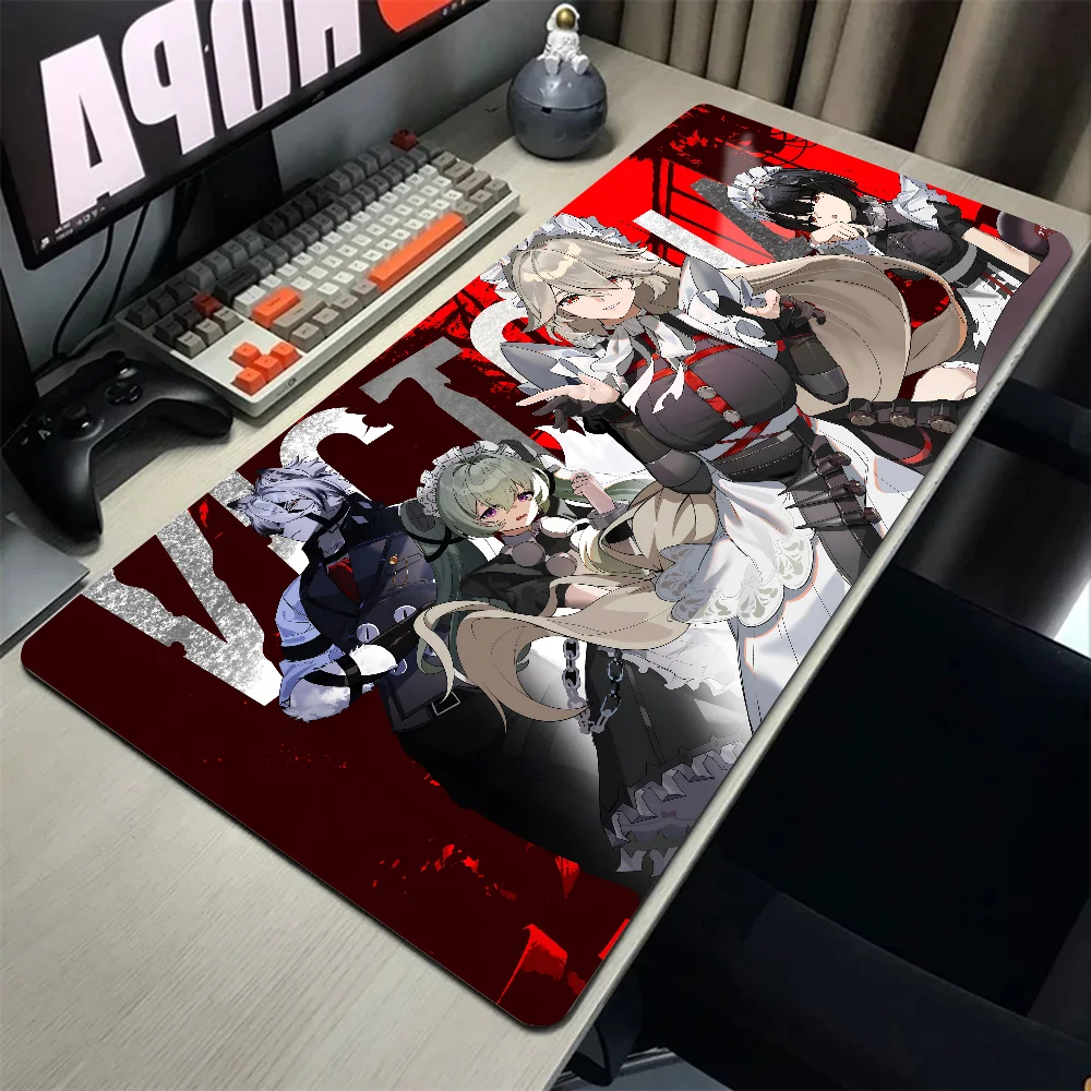 Game Zenless Zone Zero Mousepad Large Gaming Mouse Pad LockEdge Thickened Computer Keyboard Table Desk Mat