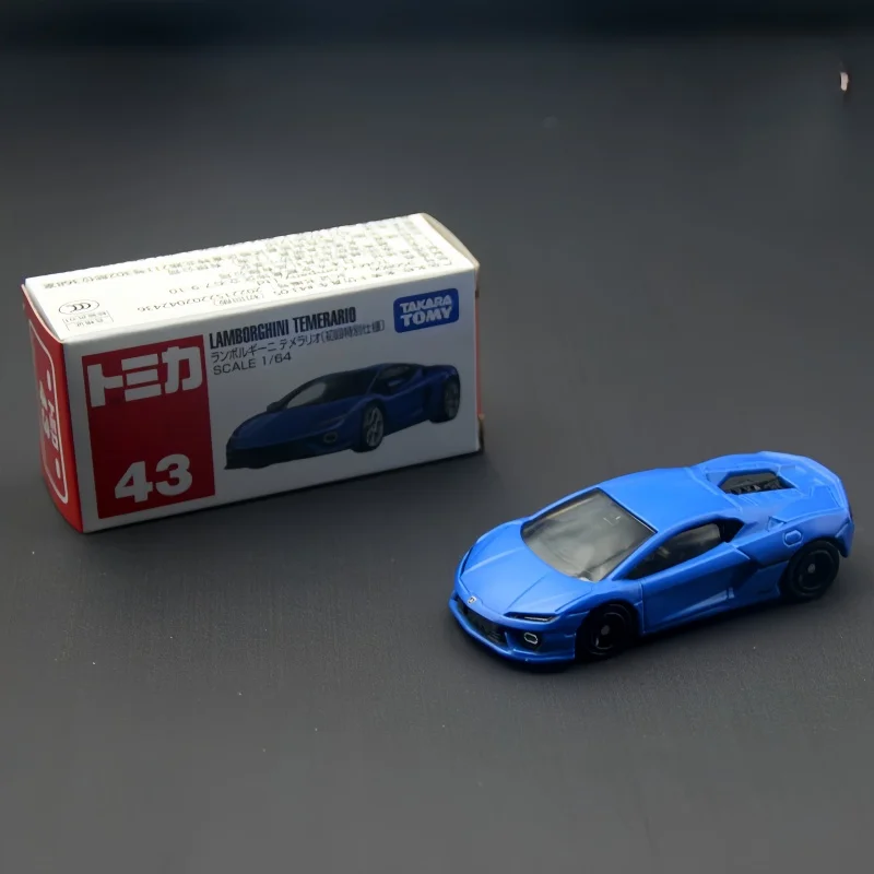 New  Tomica  Simulation Small Scale Model Car Mini  Sedan Tomica Red White Box Series For Collectors Display Hobby