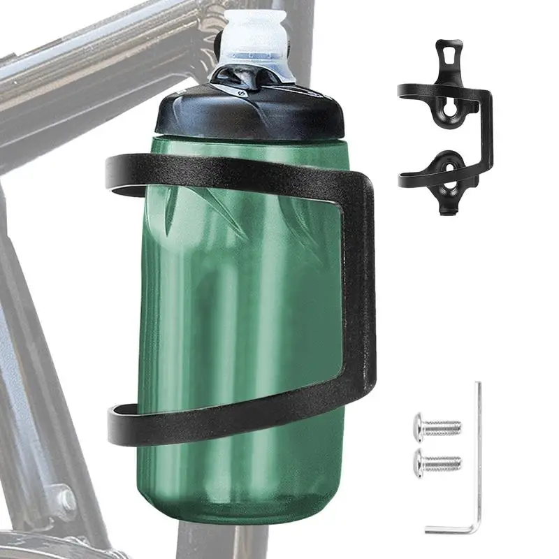 Water Bottle Holder For Bikes Rust-Proof Bikes Water Bottle Mount Lightweight Aluminum Alloy Cup Holder With Screws Tool Cup