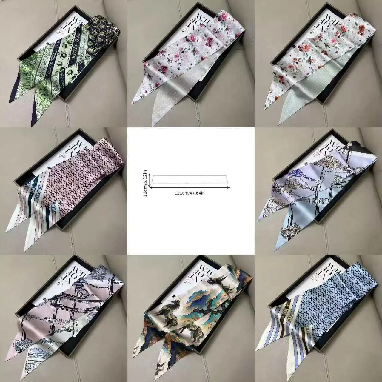 

Art Horse Print Scarf, Lightweight & Soft, for Daily Wear, Office, Travel, Perfect for Women as Fashion Accessory, Ladies Scarf