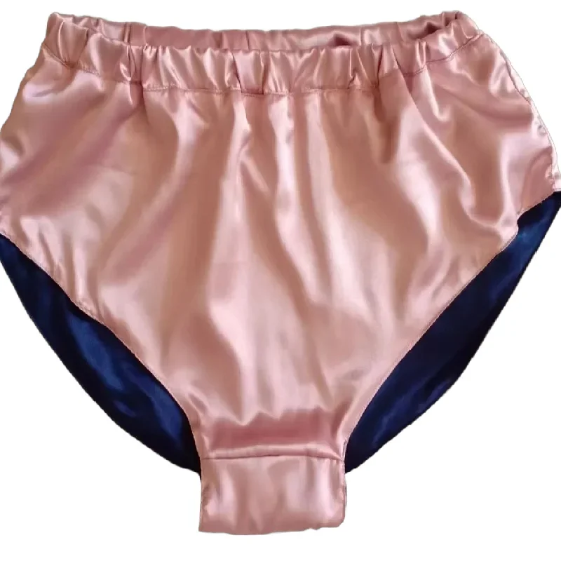 Man's Handmake Silky Touch Panties Live Show Dance Costumes Larger Size Harajuku BF Gifts FKK Party