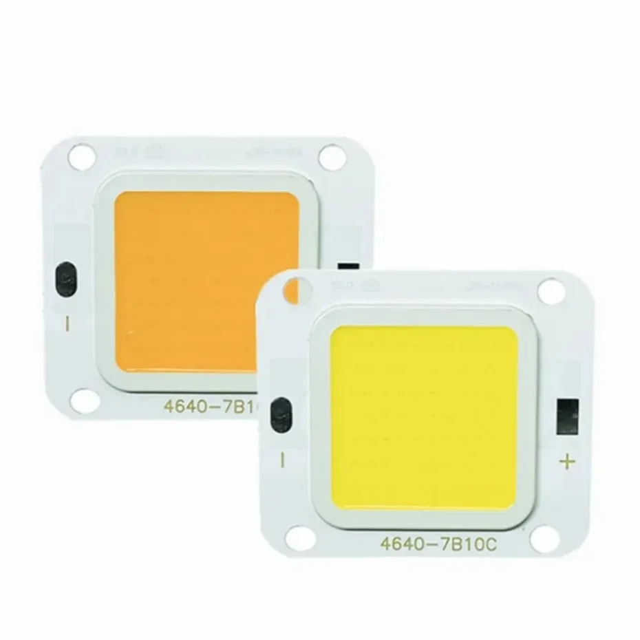 UooKzz-رقاقة COB LED لتقوم بها بنفسك ، الطاقة الفائقة ، الكاشف ، لمبات الأضواء ، الصمام الثنائي ، ضوء السقف ، مصدر المصباح ، 10 واط ، 20 واط ، 40 واط ، 50 واط ، 60 واط ، 70 واط