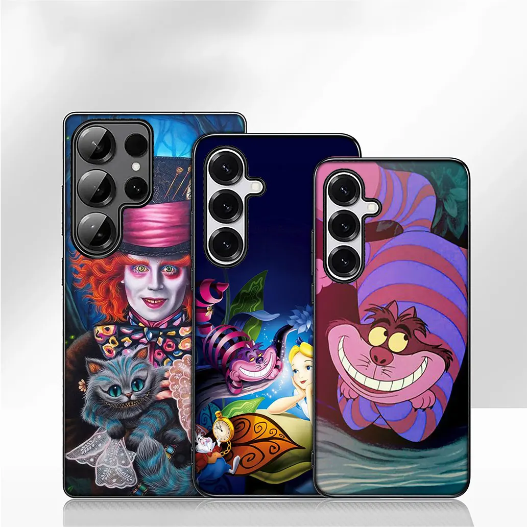 أليس في بلاد العجائب لطيف القط الغلاف ل Xiaomi Redmi ملاحظة 14 13 12 13C 14C 12C 8 برو زائد برو + 9C NFC 9A نوت 14 غطاء الهاتف #5