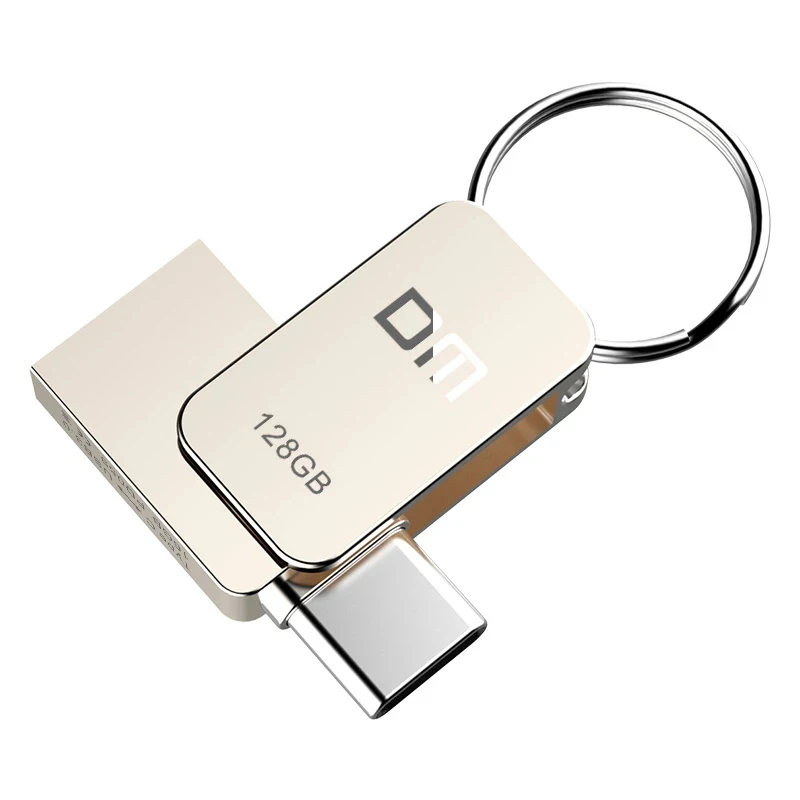 DM Type-C OTG USB 3.0 Flash Drive 32GB 16GB 64GB Pen Drive Smart Phone Memory Mini USB Stick USB-C 3.1 Dual Double Plug PD059