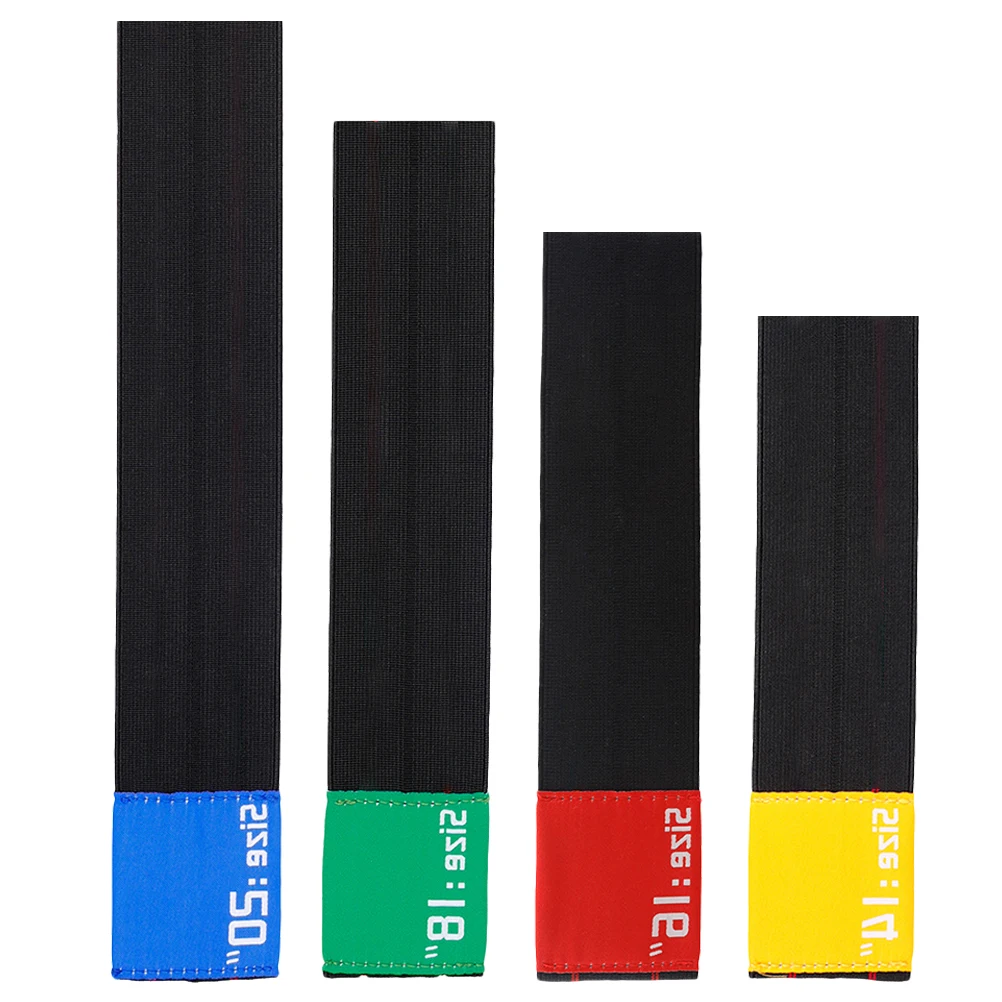 

4 Pcs Cymbal Silencer Pad Durable Realistic Blow Drumming Practice Accessories Mute Elastic Belt High Grade Material