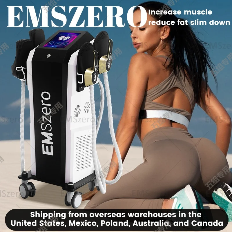 ボディスカルプトマシン EMSzero 15T 6500W Hi-emt+RF 筋肉 4 ハンドル RF 骨盤刺激パッドオプション